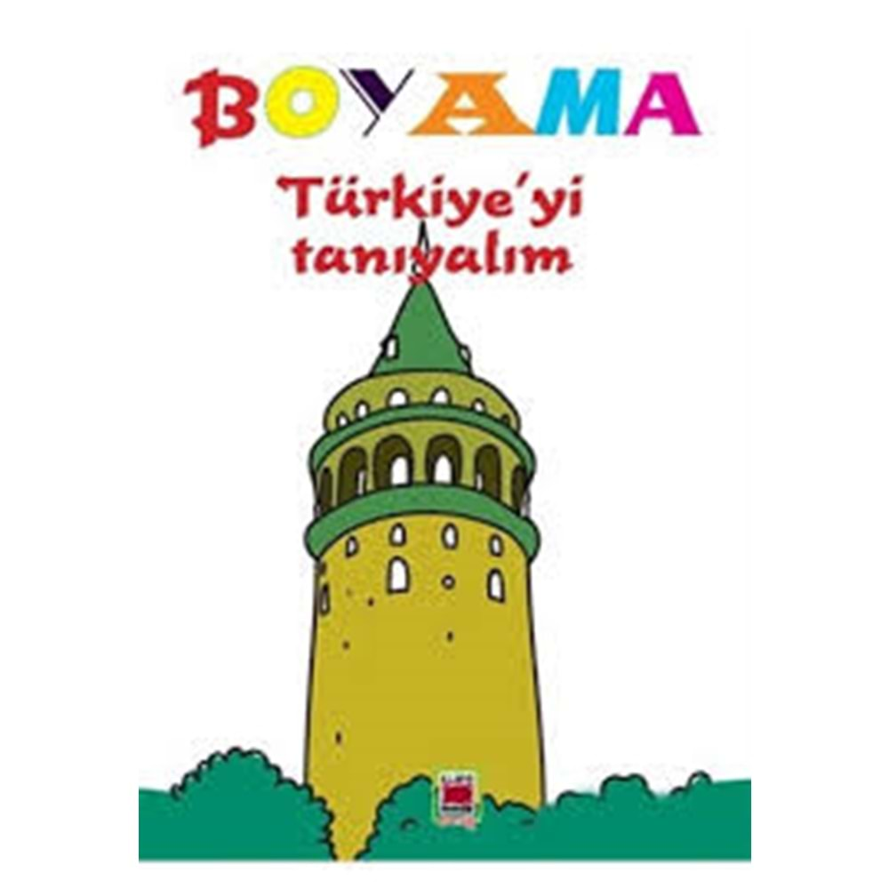 Türkiyeyi Tanıyalım Boyama Kitabı