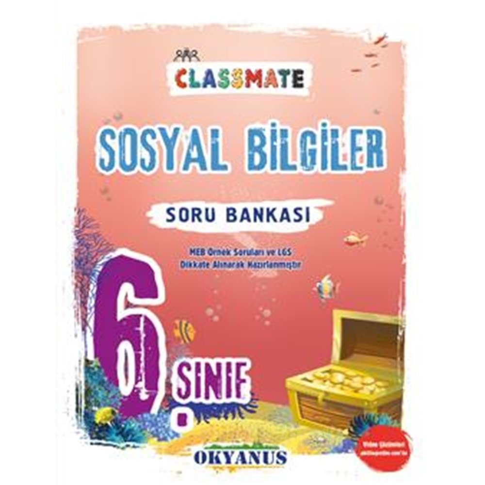 6.Sınıf Classmate Sosyal Bilgiler Soru Bankası