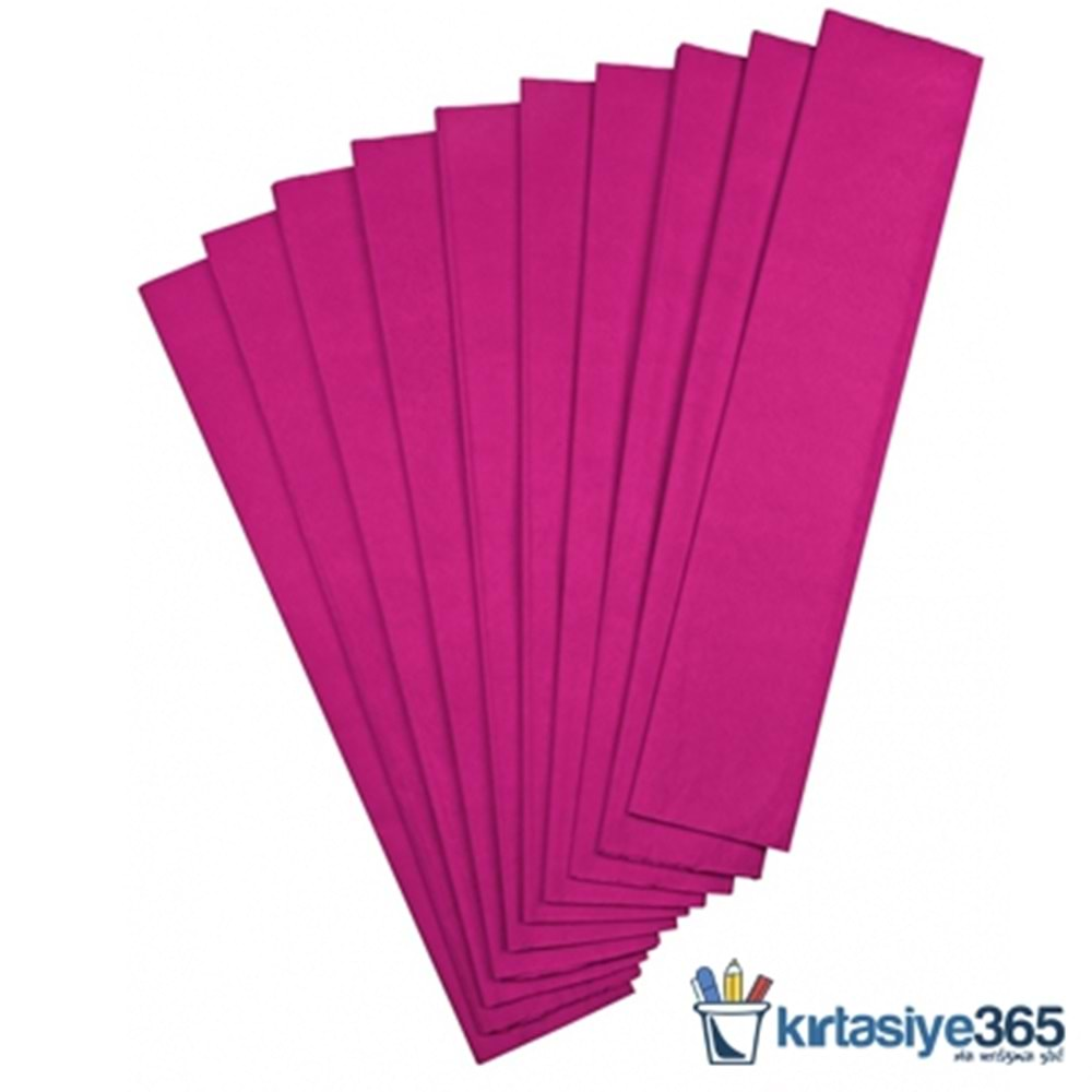 Krapon Kağıdı 50x200 Pembe