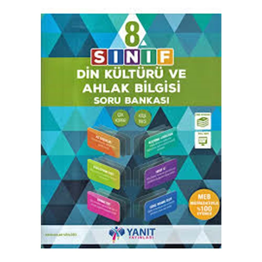 Yanıt Yayınları 8.Sınıf Din Kültürü Soru Bankası