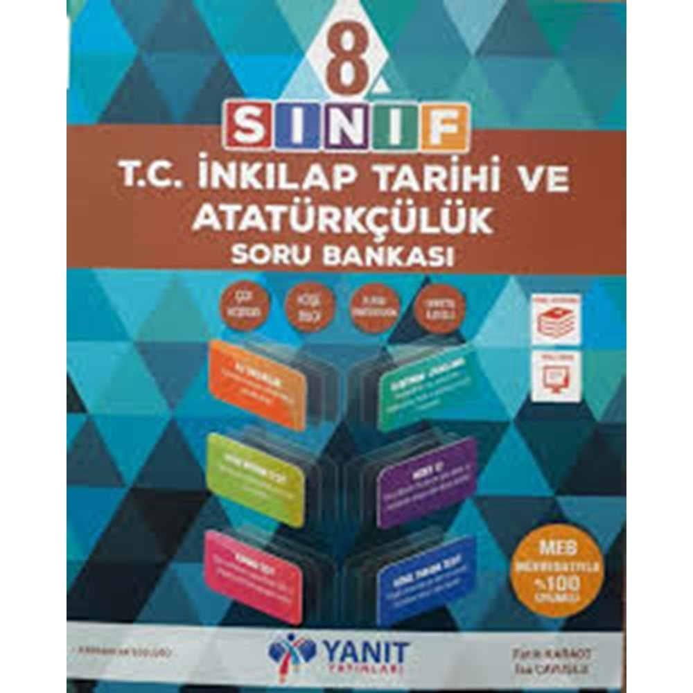 Yanıt Yayınları 8.Sınıf İnkilap Soru Bankası