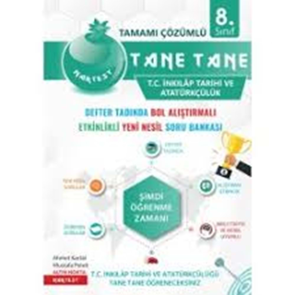 8.Sınıf Defter Tadında Tane Tane T.C İnkilap Tarihi ve Atatürkçülük