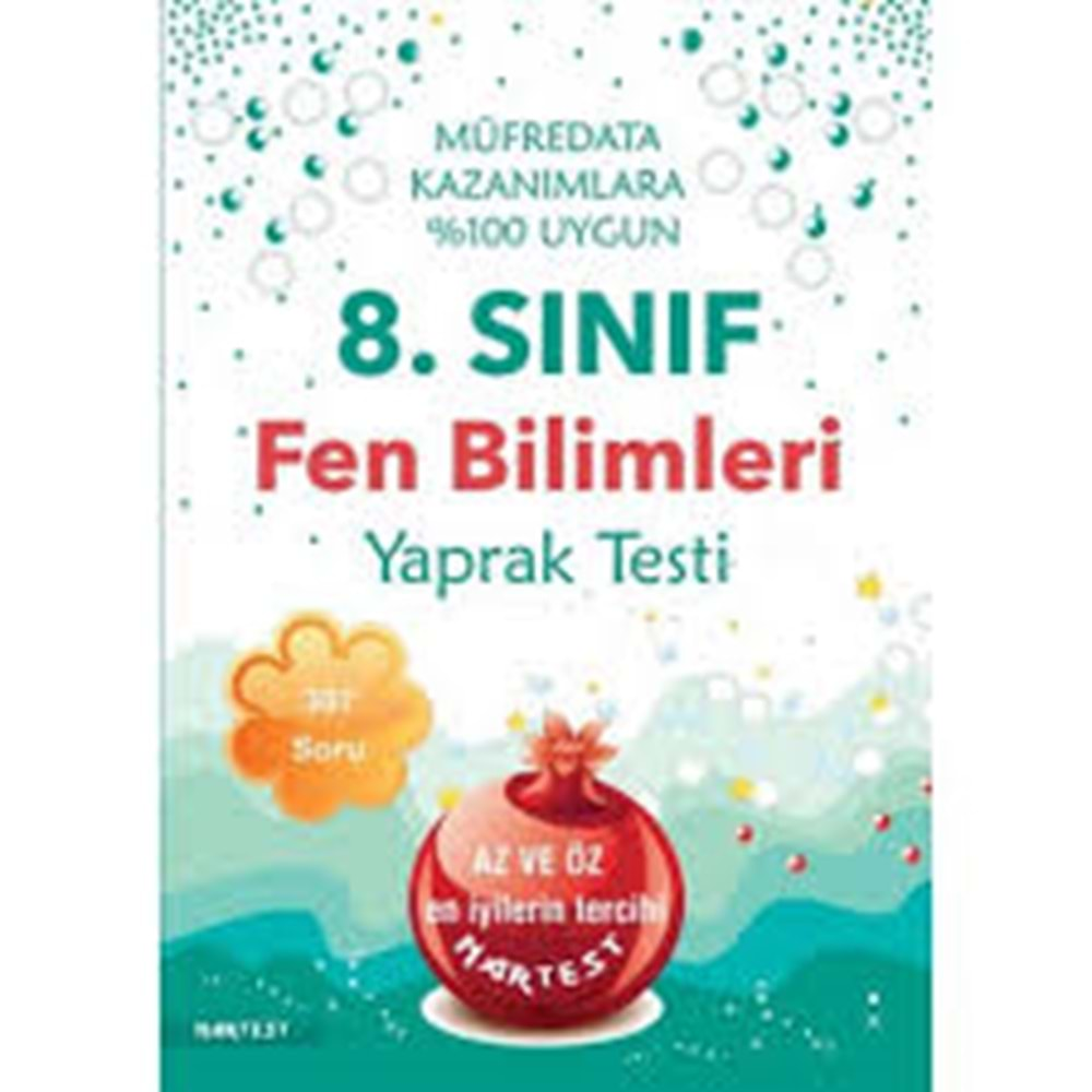 8.Sınıf Fen Bilimleri Yaprak Testi