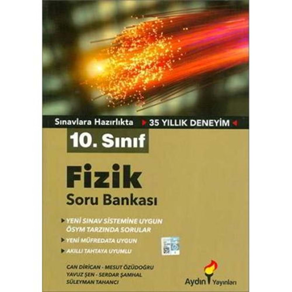 Aydın Yayınları Fizik Soru Bankası 10.Sınıf