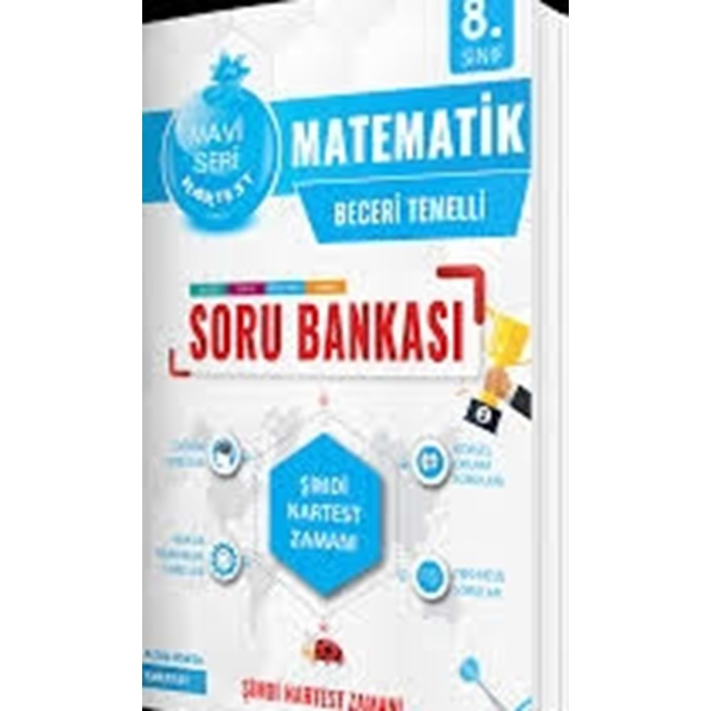 Nartest Mavi Seri 8.Sınıf Matematik Beceri Temelli Soru Bankası