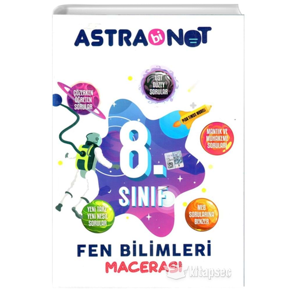 8. Sınıf Fen Bilimleri Astrobinot Macerası BiNot Yayınları