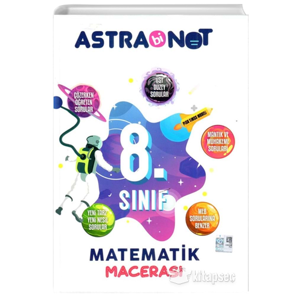 8. Sınıf Matematik Astrobinot Macerası BiNot Yayınları