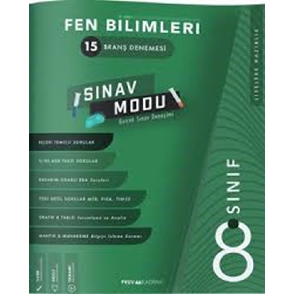 8.Sınıf Fen Bilimleri Branş Denemesi