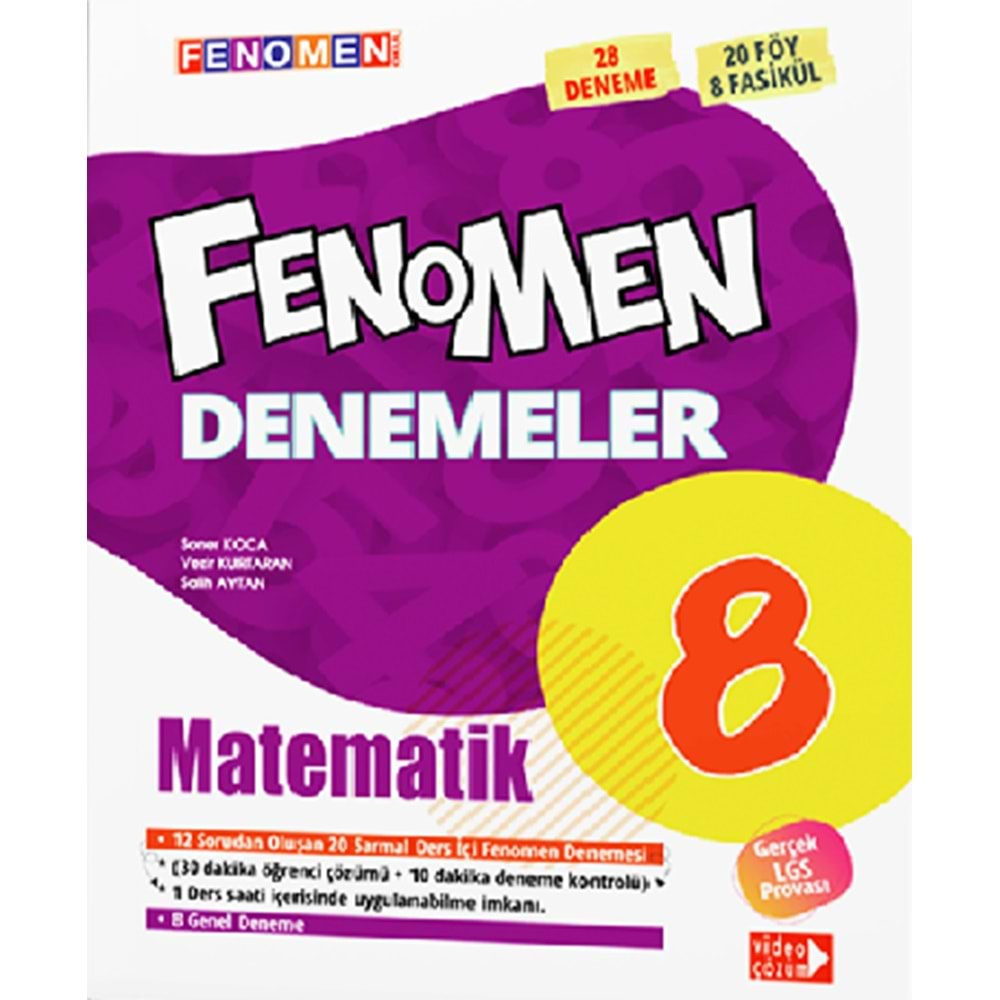 Fenomen 8 Matematik Deneme