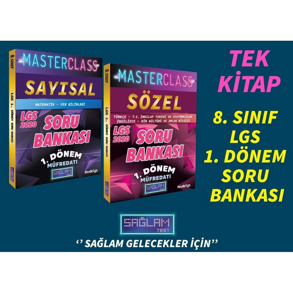 Sağlam Test 8 LGS 1.Dönem Deneme