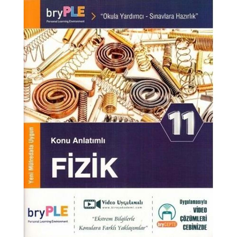 Birey 11 Sınıf Fizik Konu Anlatımlı