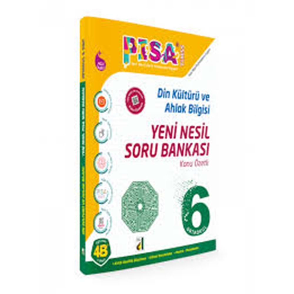 6.Sınıf Pisa Din Kültürü ve Ahlak Bilgisi Yeni Nesil Soru Bankası
