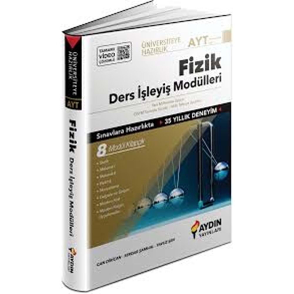 Aydın Yayınları Üniversiteye Hazırlık AYT Fizik Ders İşleyiş Modülleri