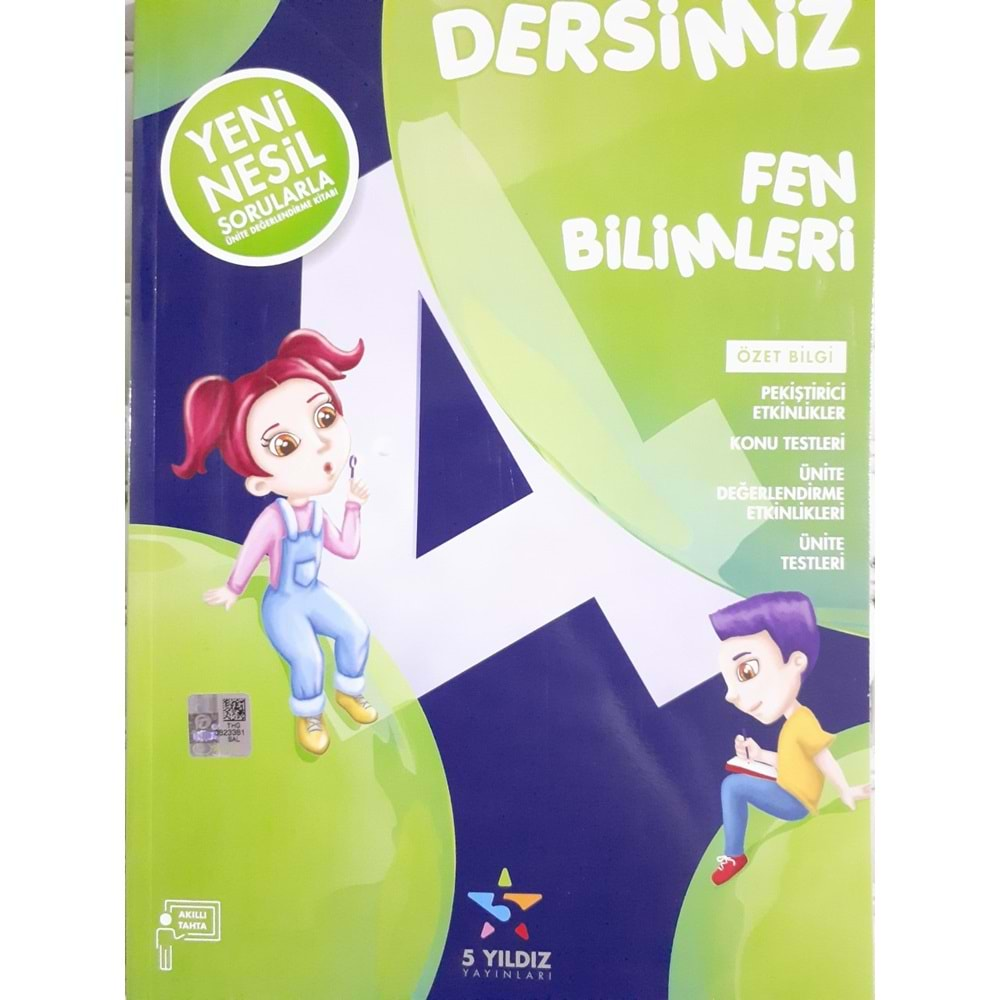 Beşyıldız 4.Sınıf Fen Bilimleri Etkinlikli Soru Bankası