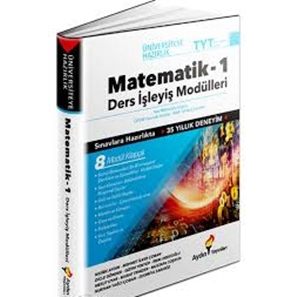 Üniversiteye Hazırlık TYT Matematik Ders İşleyiş Modülleri 1.Kitap