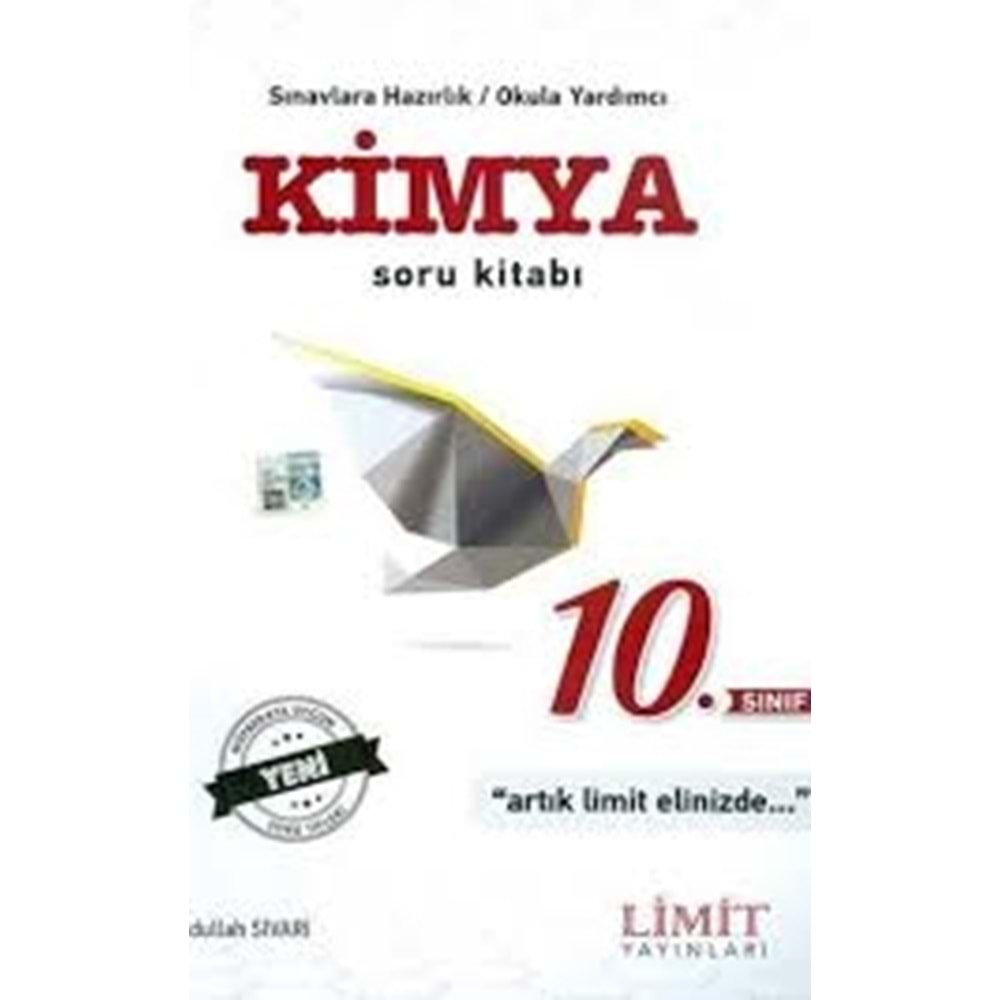 Limit 10.Sınıf Kimya Soru Kitabı