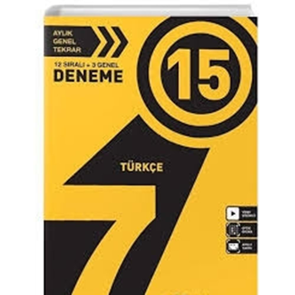 Hız 7 Türkçe Deneme 15li