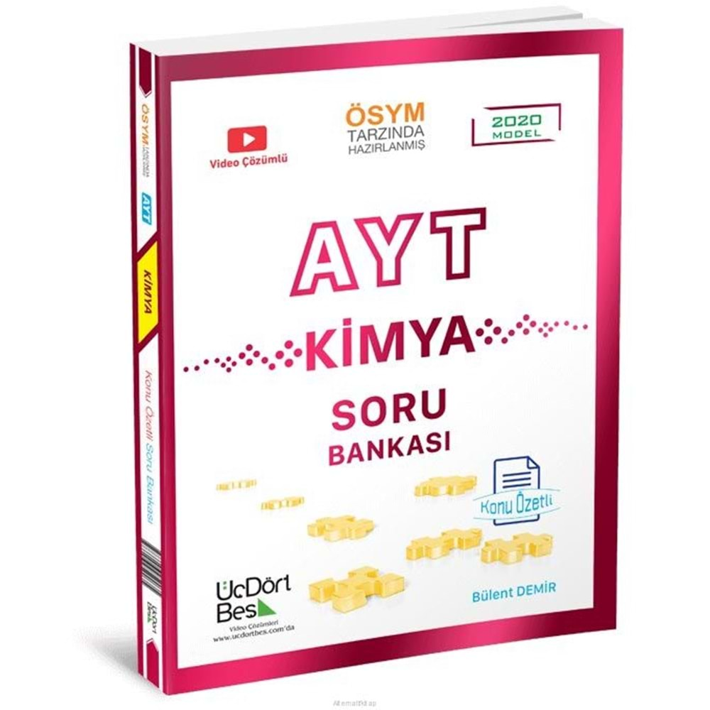 345 Ayt Kimya Soru Bankası -