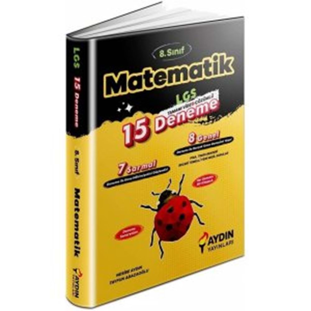 Lgs 8.Sınıf Matematik 15 Deneme