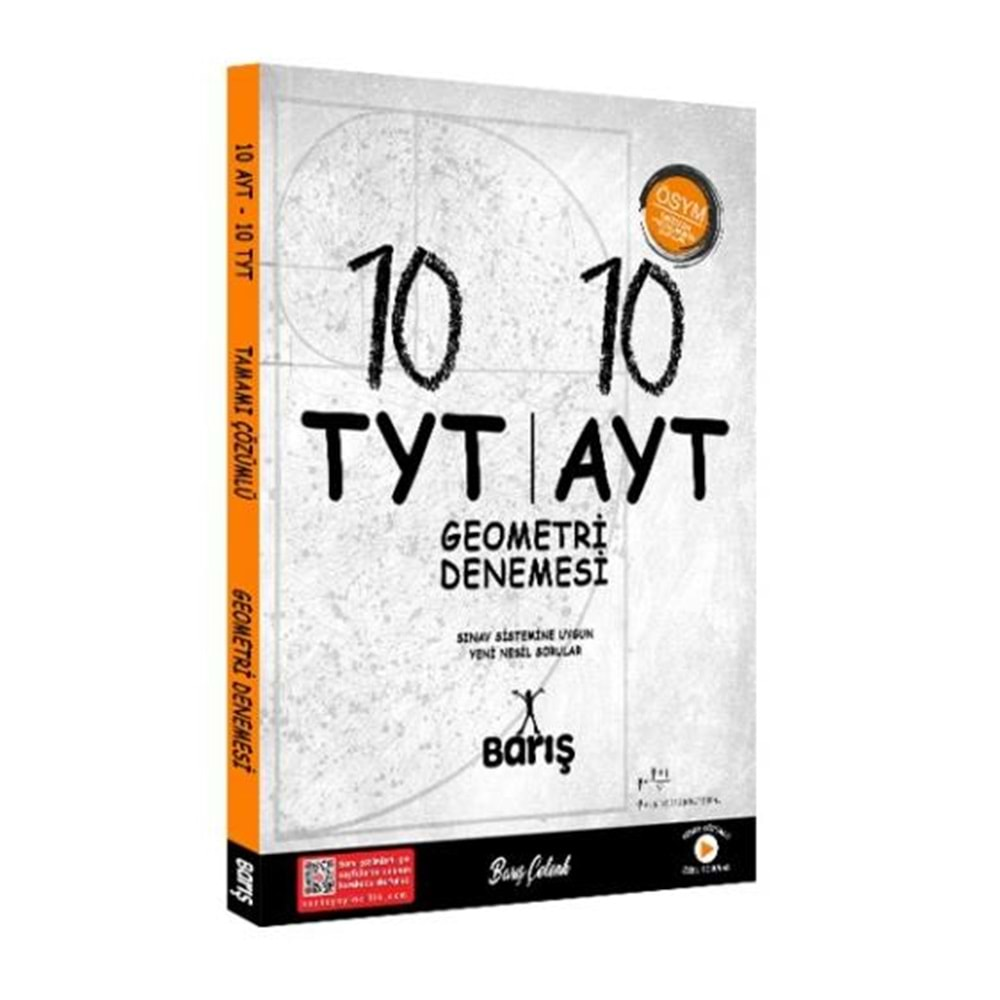 Barış Çelek Tyt Ayt Geometri Denemesi 10*10 Yeni