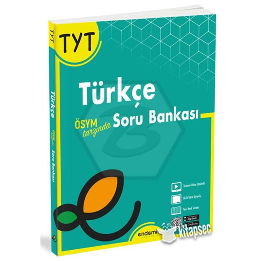 TYT Türkçe Soru Bankası Endemik Yayınları