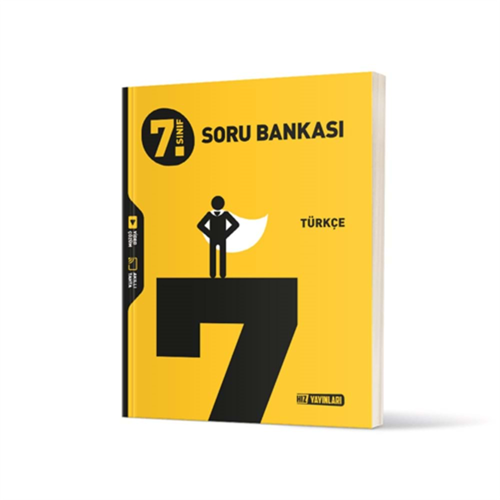 HIZ YAYINLARI 7. Sınıf Türkçe Soru Bankası Hız Yayınları