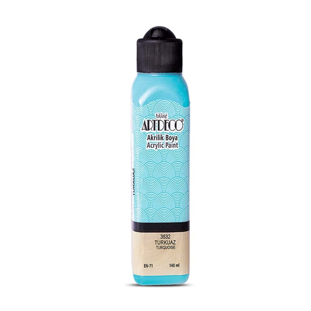 ARTDECO AKRİLİK BOYA 140 ML TURKUAZ