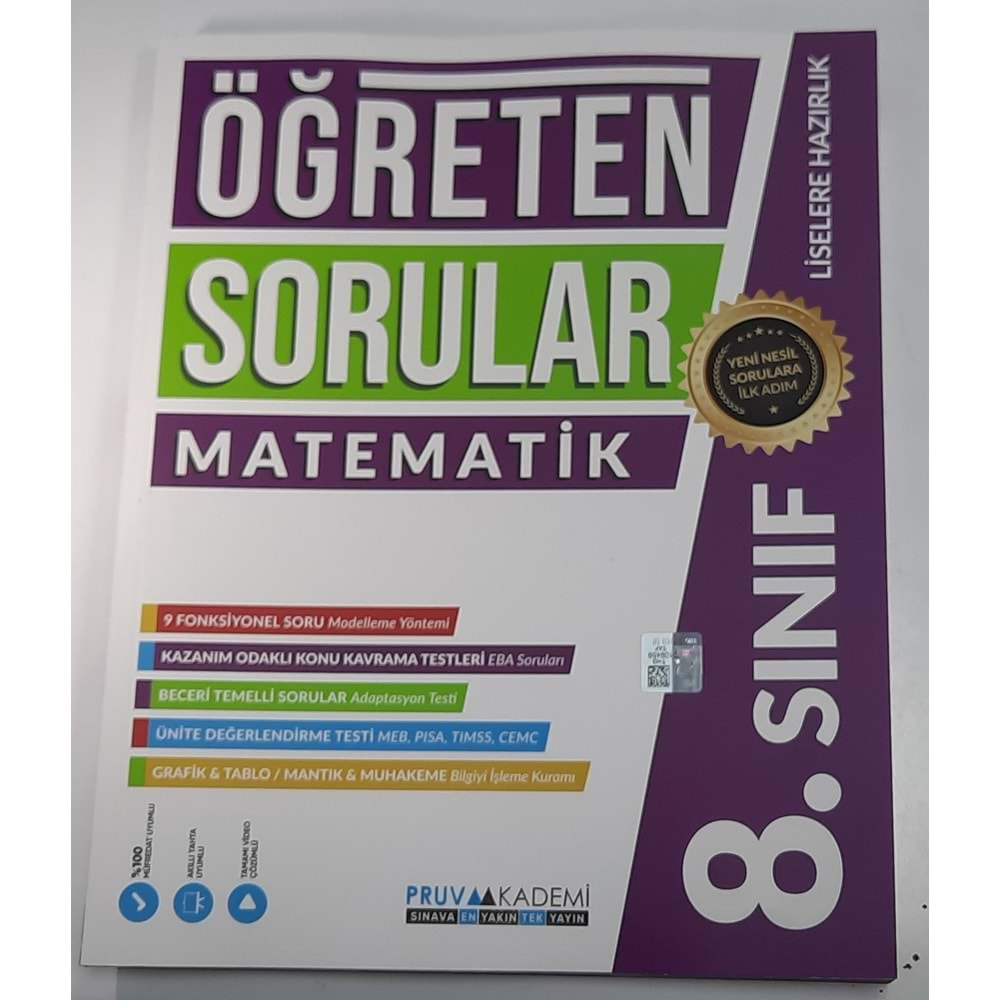 8. SINIF ÖĞRETEN SORULAR MATEMATİK