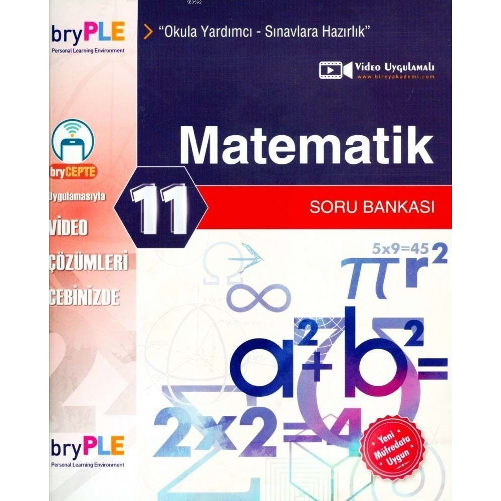 11. Sınıf Matematik Soru Bankası Birey Yayınları