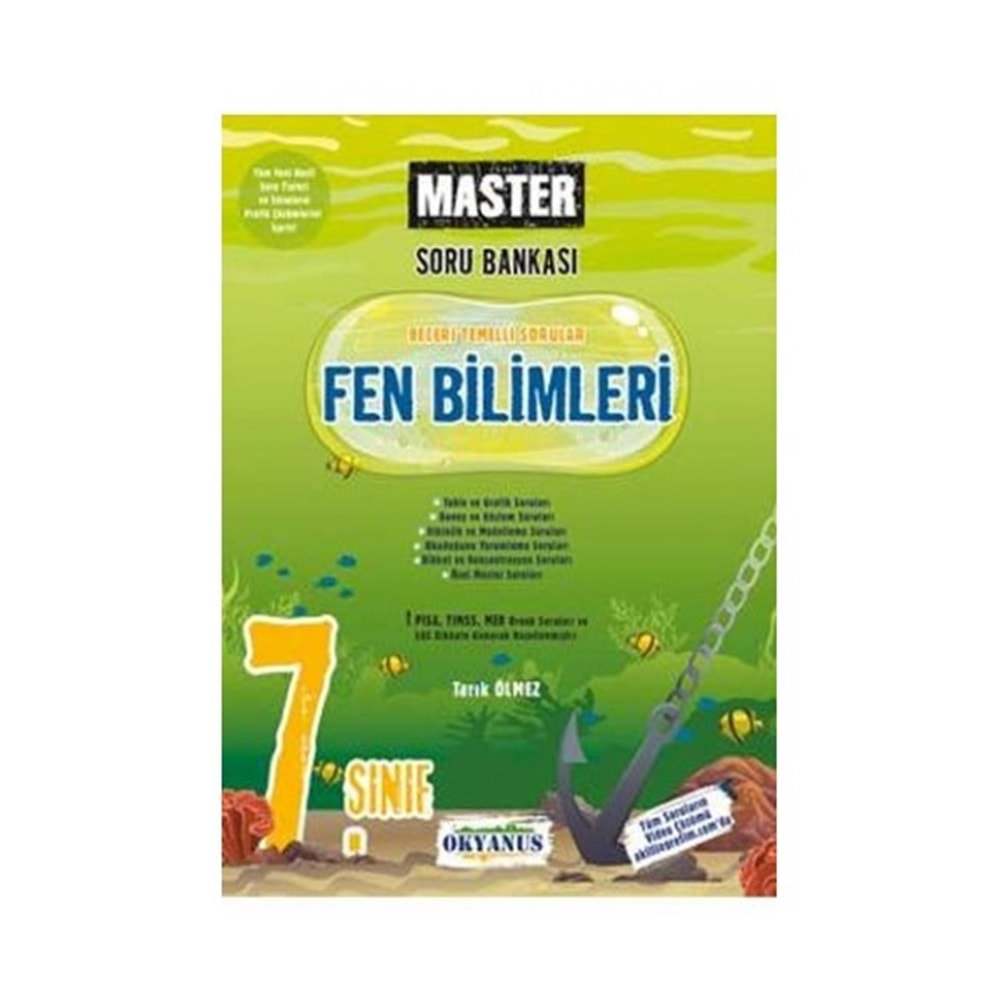 7. Sınıf Master Fen Bilimleri Soru Bankası