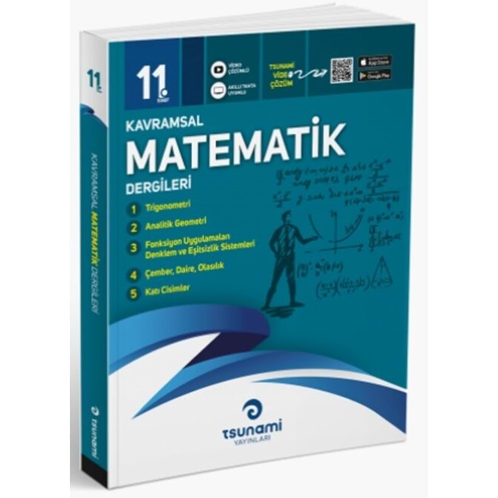 11.Sınıf Kavramsal Matematik Dergileri 5 Fasikül Tsunami Yayınları