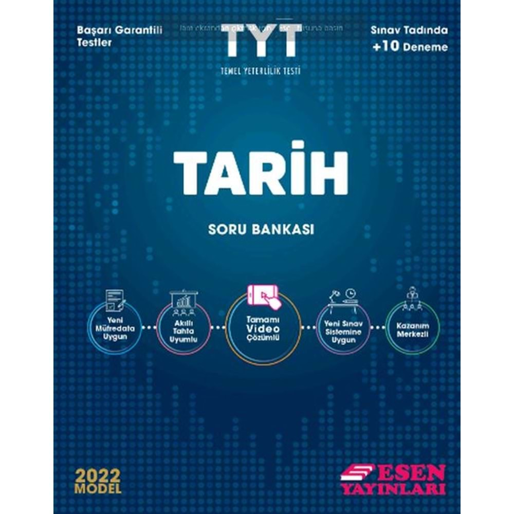 TYT-AYT Tarih Soru Bankası Esen Yayınları