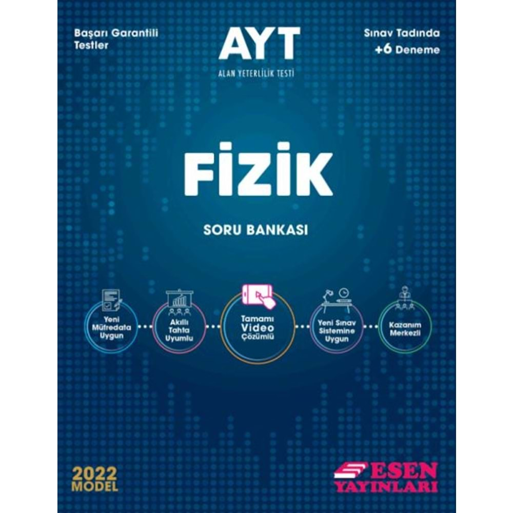 AYT Fizik Soru Bankası Esen Yayınları