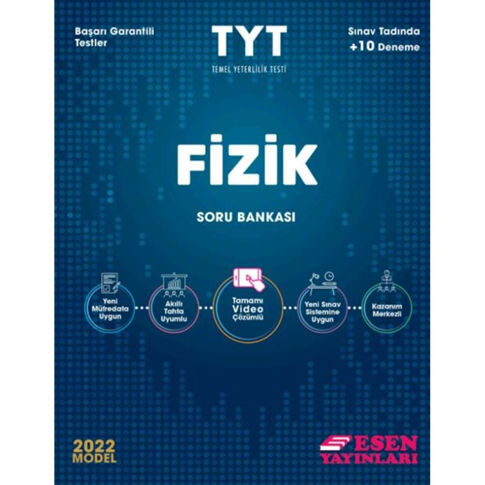 TYT Fizik Soru Bankası Esen Bankası