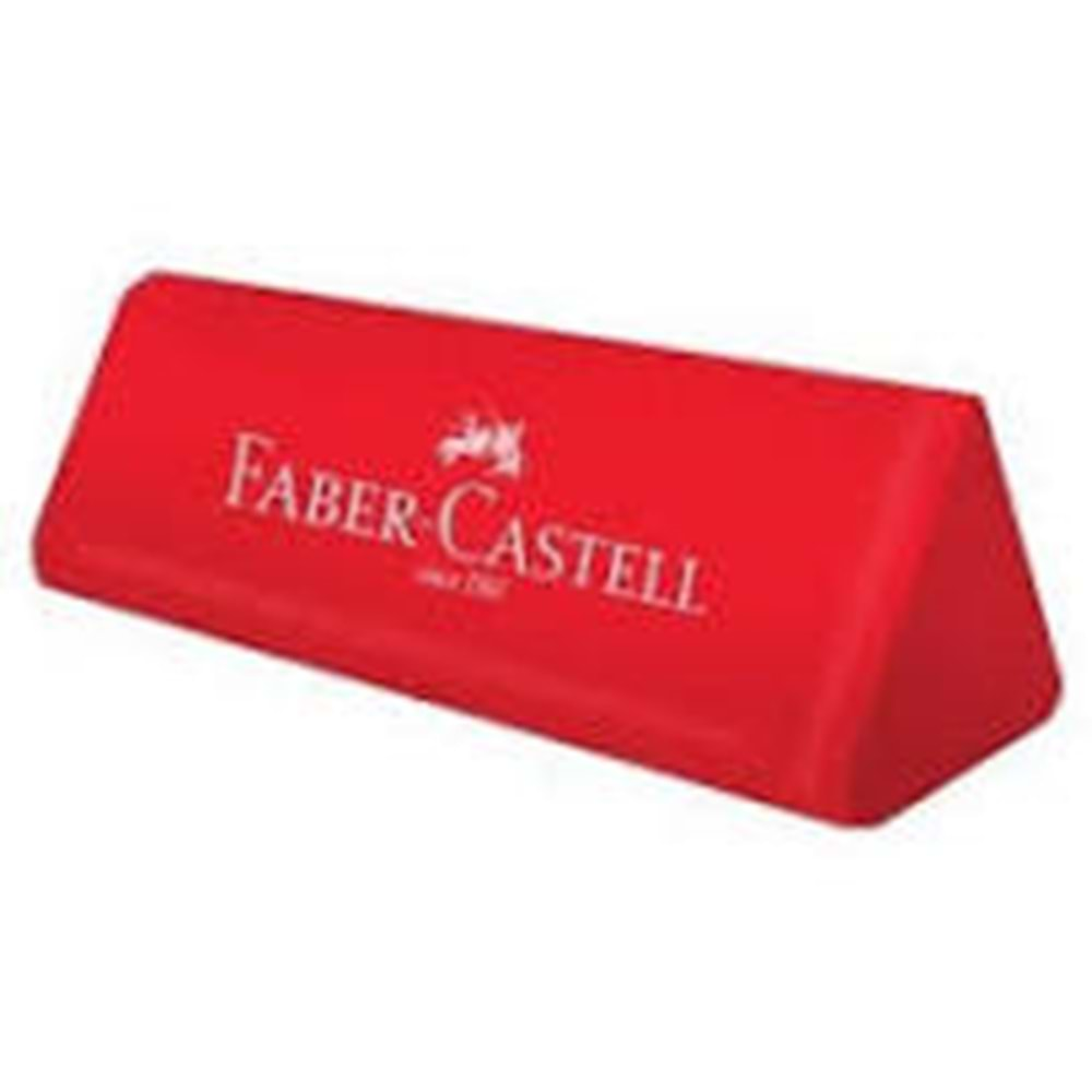 Faber-Castell Üçgen silgi Kırmızı Renk