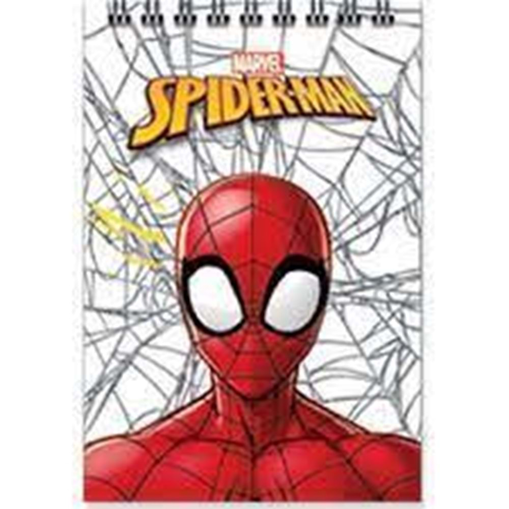 K.Color Bloknot A7 Spiralli Spiderman Not Defteri