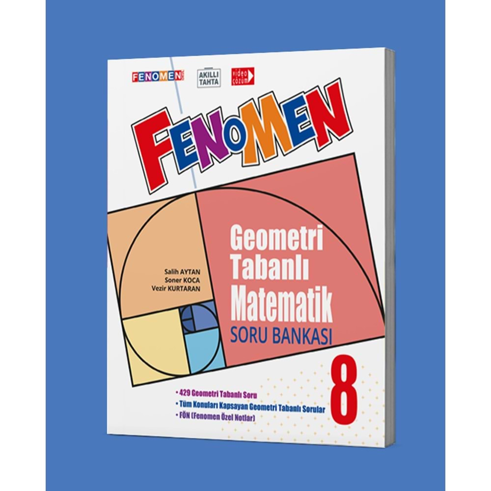 FENOMEN 8 GEOMETRİ TABANLI MATEMATİK SORU BANKASI