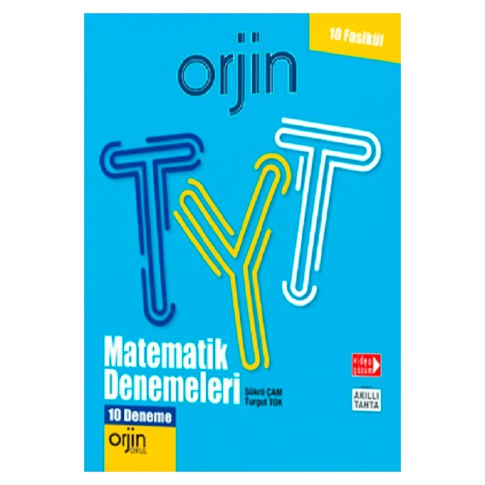 ORJİN TYT MATEMATİK DENEMELERİ (10 DENEME)