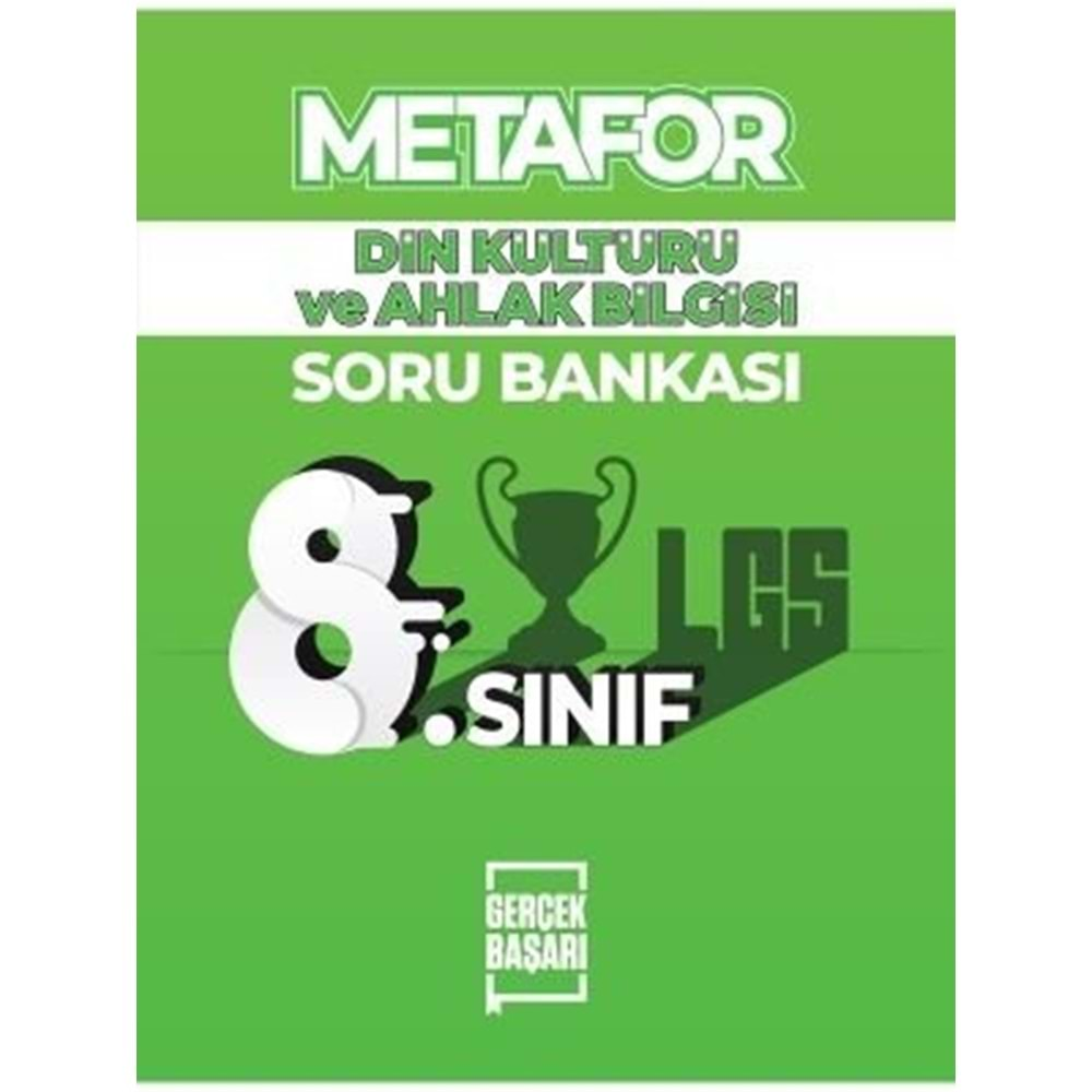 Metafor 8.Sınıf Din Kültürü Soru Bankası