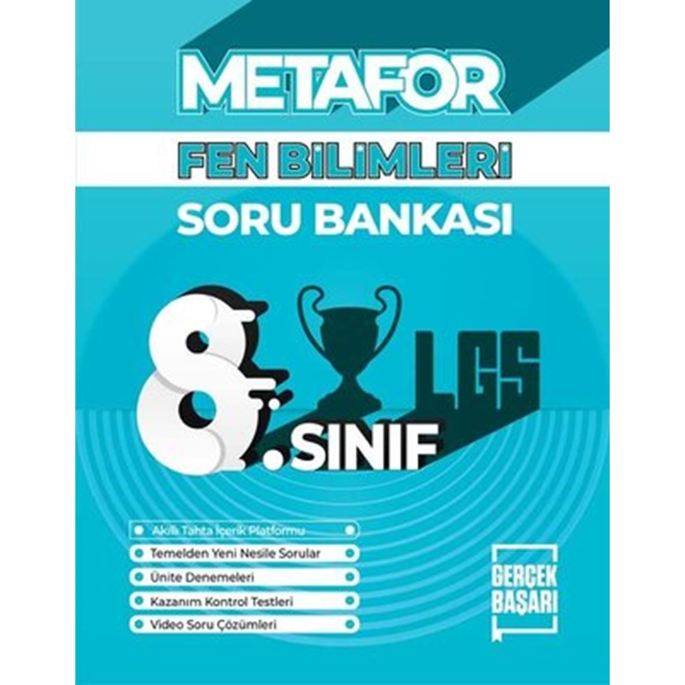 Metafor 8.Sınıf Fen Bilimleri Soru Bankası