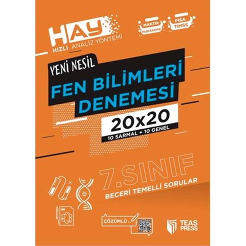 HAY 7.Sınıf Fen Bilimleri Branş Deneme