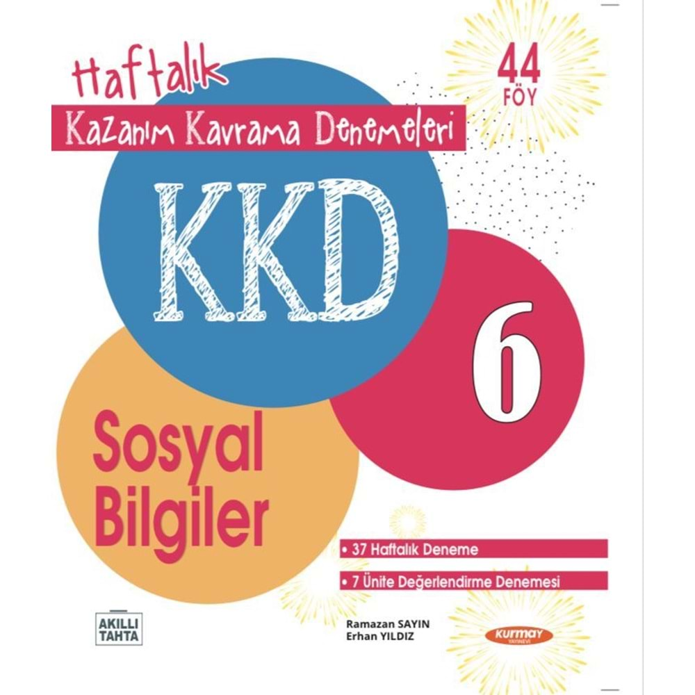 KAZANIM KAVRAMA DENEMELERİ 6 SOSYAL BİLGİLER (44 FASİKÜL)