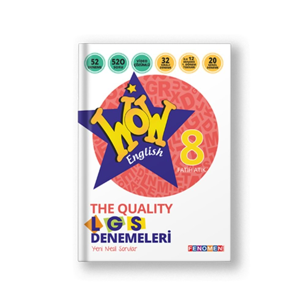 WOW 8 ENGLISH THE QUALITY 52 DENEME (FATİH ATİK)