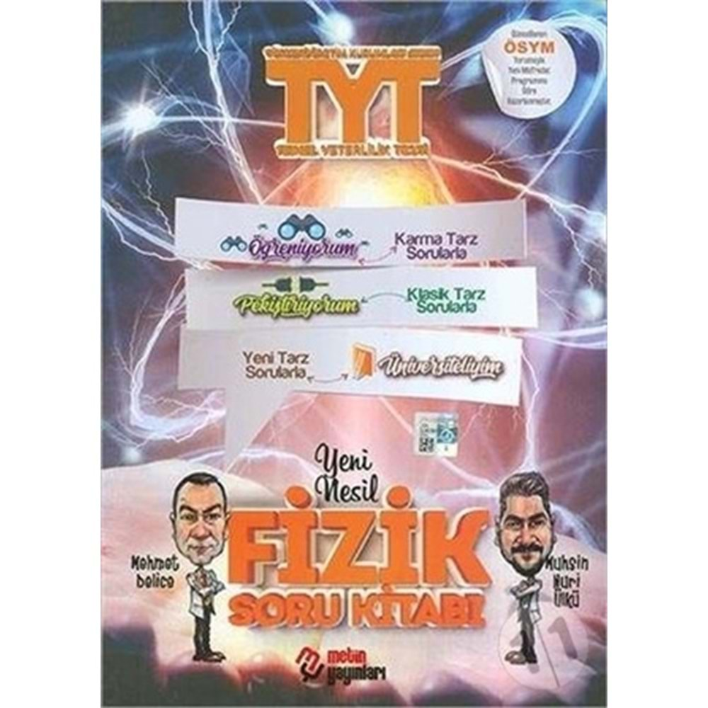 TYT Fizik Soru Kitabı Metin Yayınları