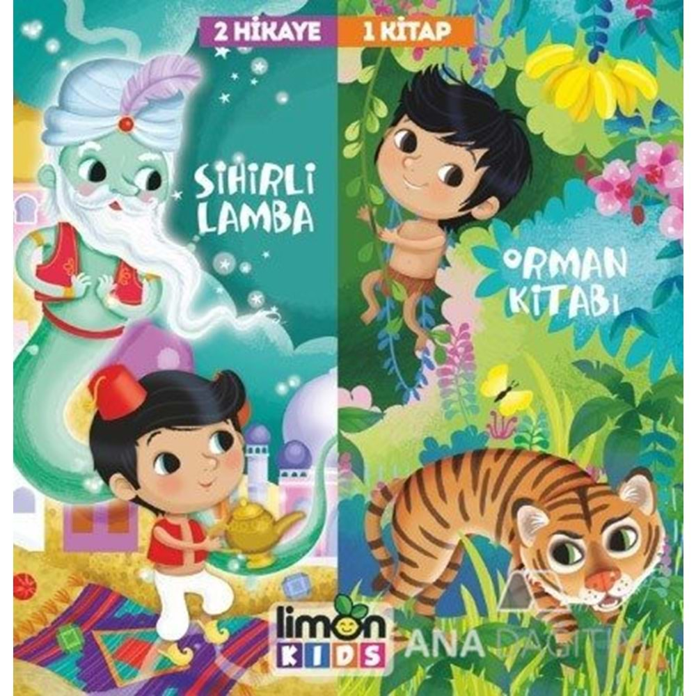 2 Hikaye 1 Kitap Sihirli Lamba Orman Kitabı limonKIDS