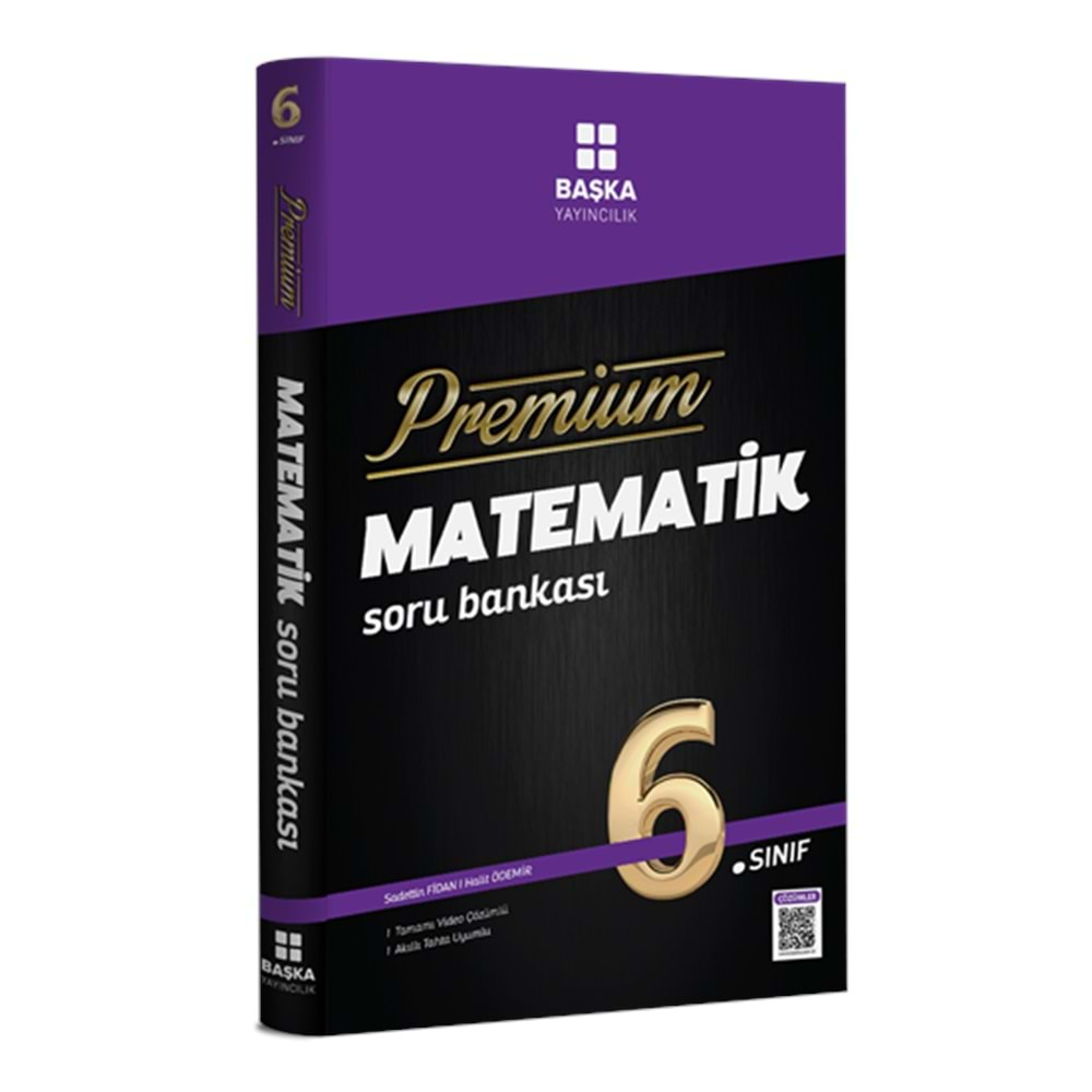 PREMİUM 6. SINIF MATEMATİK SORU BANKASI