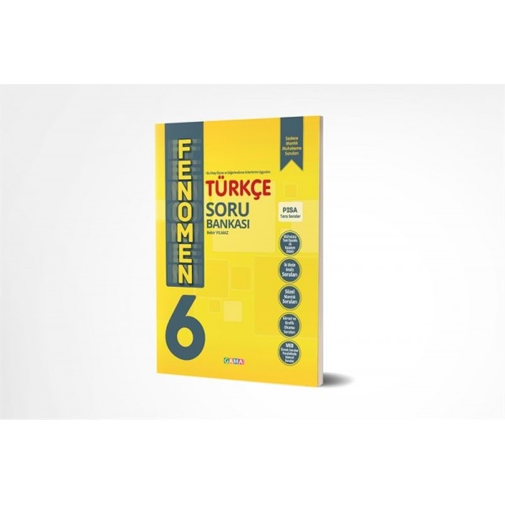 6.Sınıf Fenomen Türkçe Soru Bankası LGS