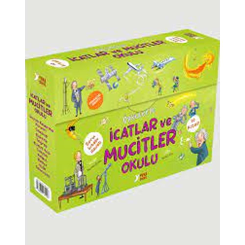 ÖYKÜLERLE İCATLAR VE MUCİTLER OKULU 10 KİTAP