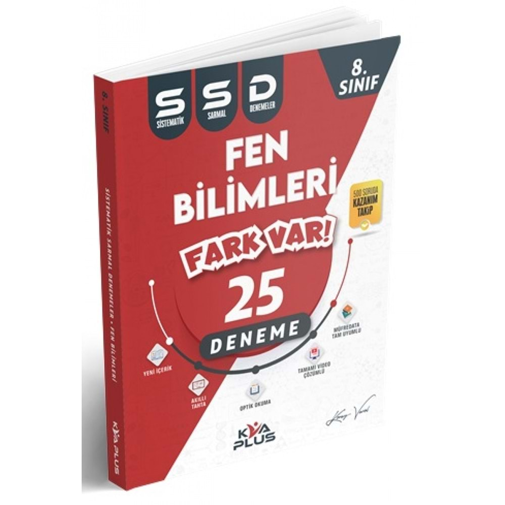 8. Sınıf Sistematik Sarmal Denemeler Fen Bilimleri Koray Varol Plus