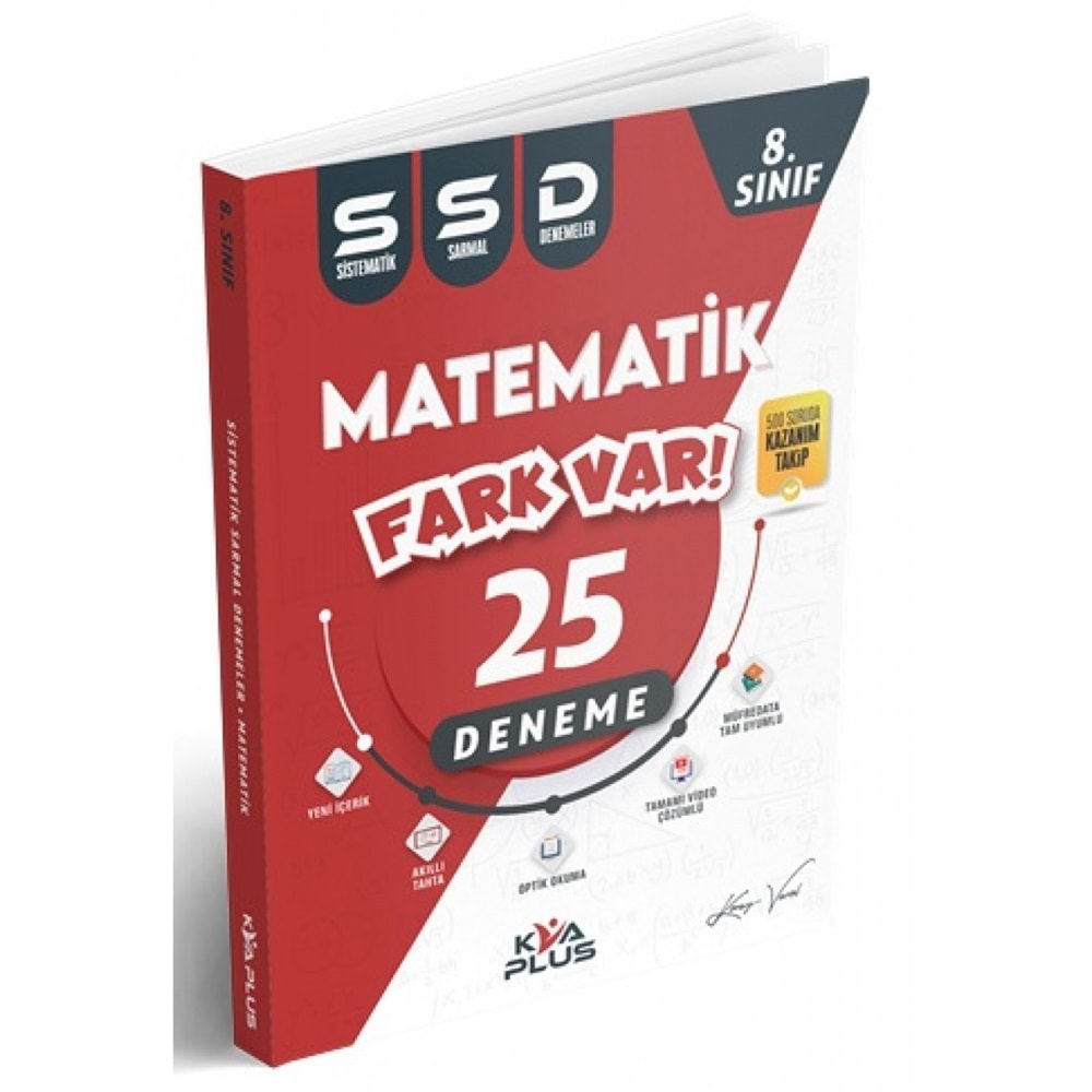 8. Sınıf Sistematik Sarmal Denemeler Matematik Koray Varol Plus